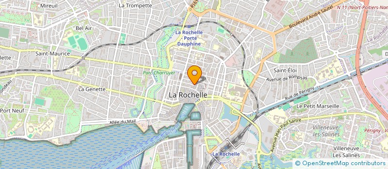 localisation de l'entreprise CRUSTA'CONCEPT à LA ROCHELLE