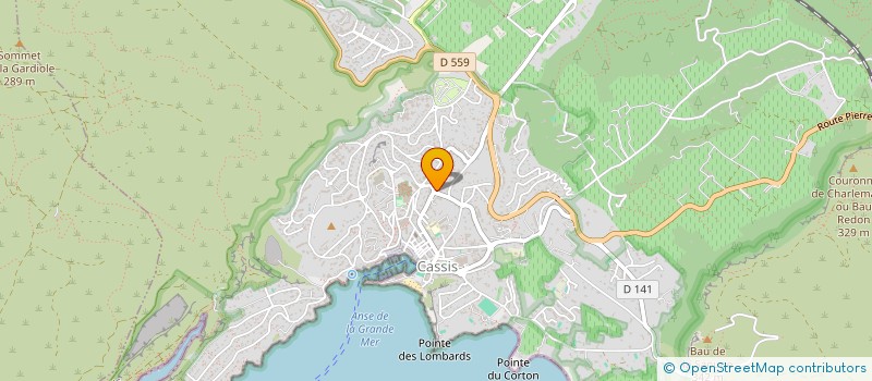 localisation de l'entreprise CRUSTACODE  CASSIS