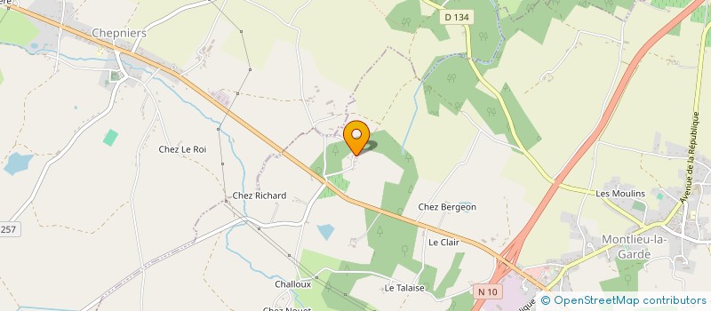 localisation de l'entreprise CRUSTY LADYES  MONTLIEU-LA-GARDE