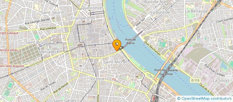 localisation de l'entreprise CRUXPOINT CONSULTING  BORDEAUX