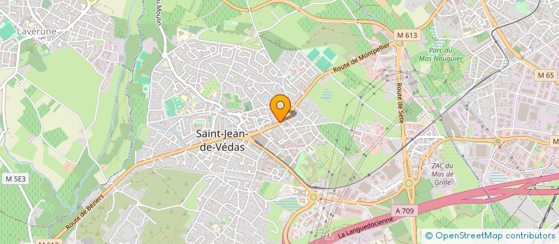 localisation de l'entreprise CRUZ à SAINT-JEAN-DE-VEDAS