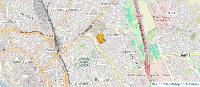 localisation de l'entreprise CRUZ DRIVER'S COMPANY  TOULOUSE