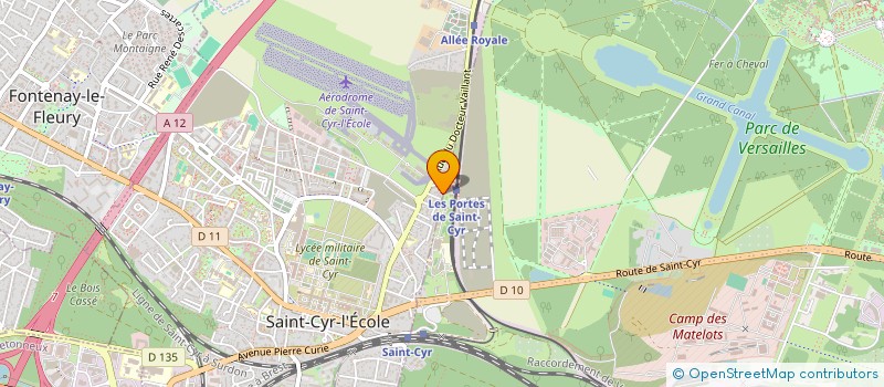 localisation de l'entreprise CRUZ TRANSPORTS à SAINT-CYR-L'ECOLE