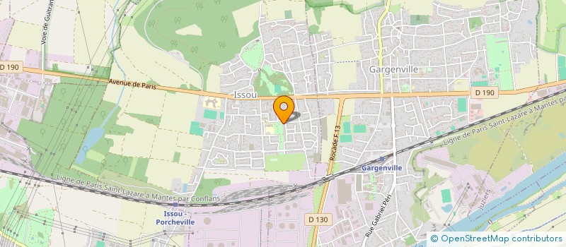 localisation de l'entreprise CRUZINHA  ISSOU