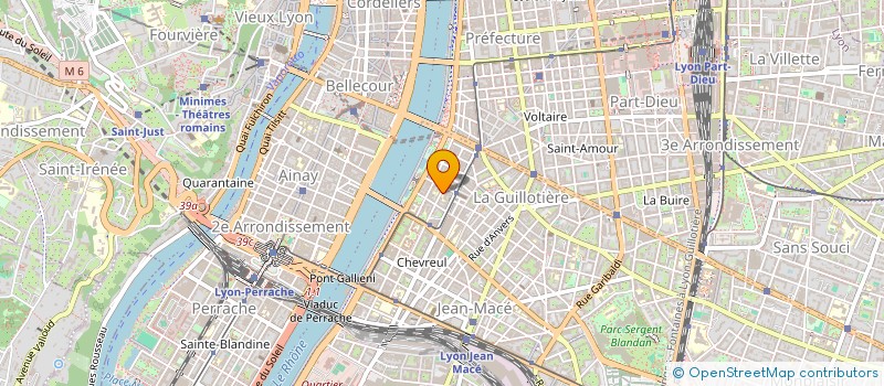 localisation de l'entreprise CRV PEDRU PINNA  LYON