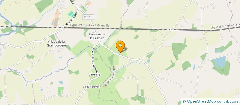 localisation de l'entreprise CRV4 à BELLOU-EN-HOULME