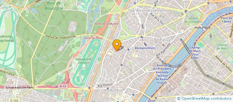 localisation de l'entreprise CRVI  PARIS