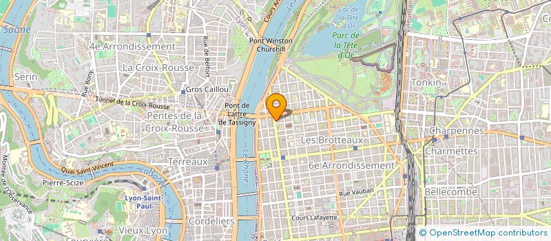 localisation de l'entreprise CRY CONSULT  LYON