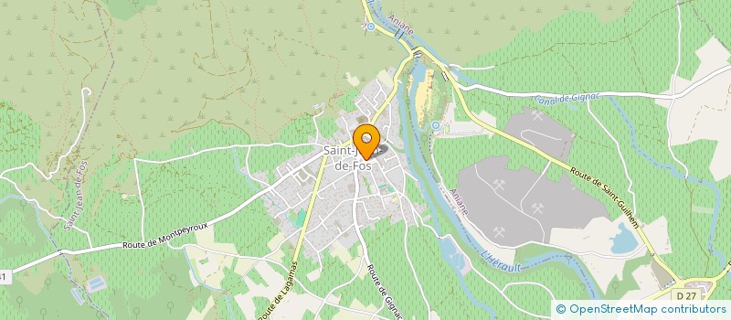 localisation de l'entreprise CRY'S BOUTIQUE  SAINT-JEAN-DE-FOS