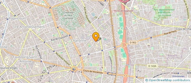 localisation de l'entreprise CRYING PEOPLE CLUB  PARIS