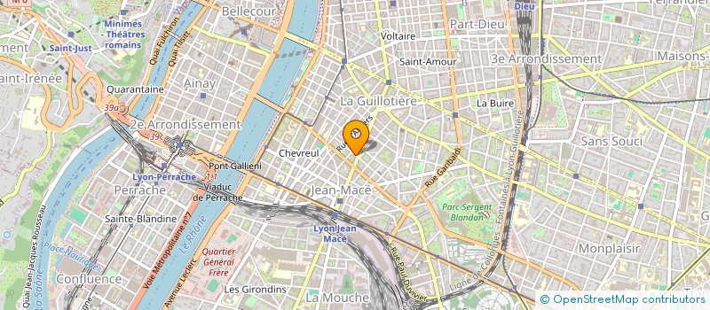 localisation de l'entreprise CRYNOS LYON à LYON