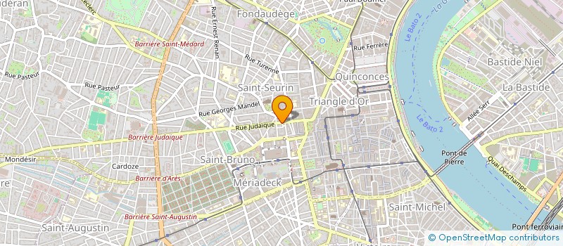 localisation de l'entreprise CRYO AND GLOW  BORDEAUX