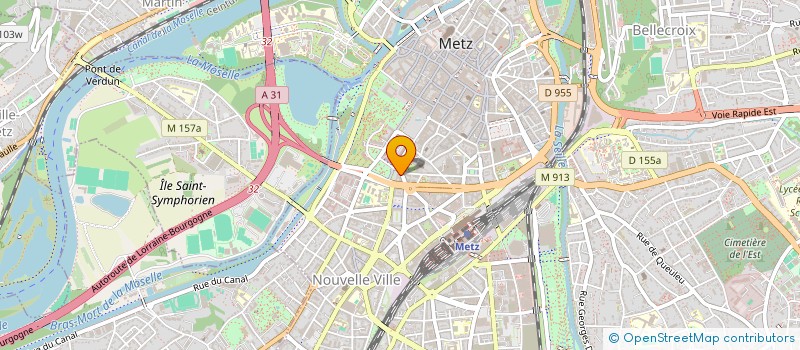 localisation de l'entreprise CRYO-RELAX & FIT  METZ