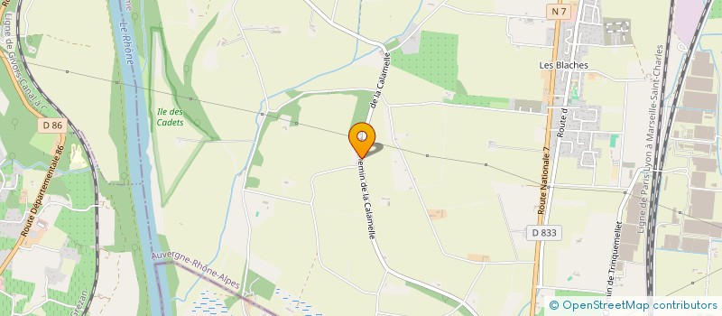 localisation de l'entreprise CRYOADOM  PIERRELATTE