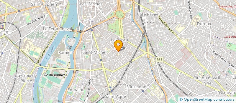 localisation de l'entreprise CRYOBUSCA à TOULOUSE