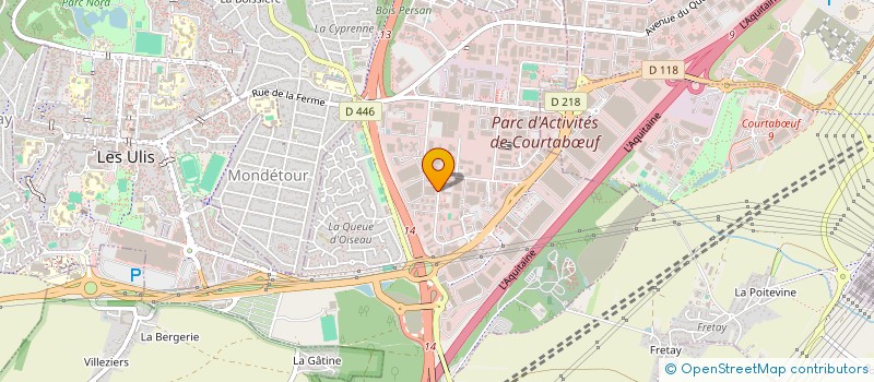 localisation de l'entreprise CRYOCONCEPT FRANCE à LES ULIS