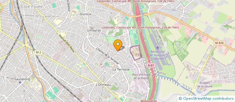 localisation de l'entreprise CRYOD110 à TOULOUSE
