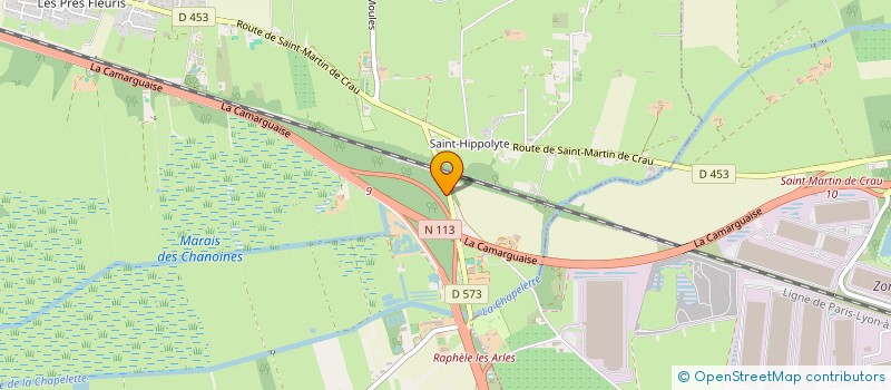 localisation de l'entreprise CRYOFEU CONTROLS  ARLES