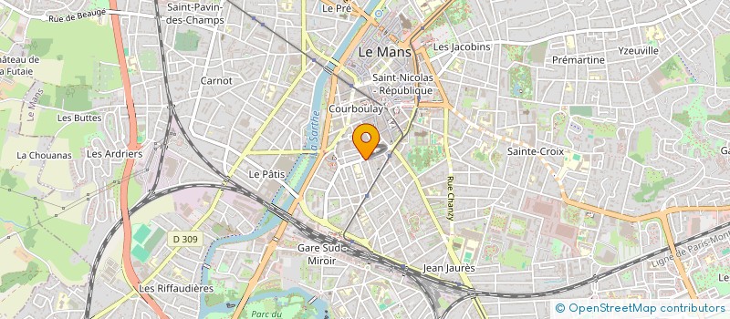 localisation de l'entreprise CRYOIMMO  LE MANS