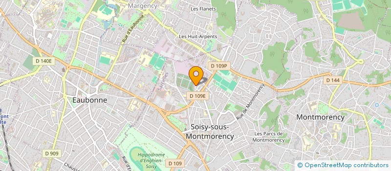 localisation de l'entreprise CRYOLASER INSTITUT  SOISY-SOUS-MONTMORENCY