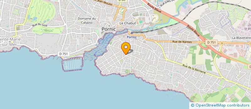 localisation de l'entreprise CRYOLENA  PORNIC