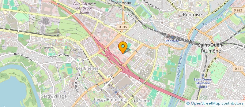 localisation de l'entreprise CRYOTIS INTERNATIONAL à PONTOISE