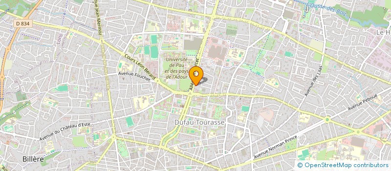 localisation de l'entreprise CRYPTA à PAU