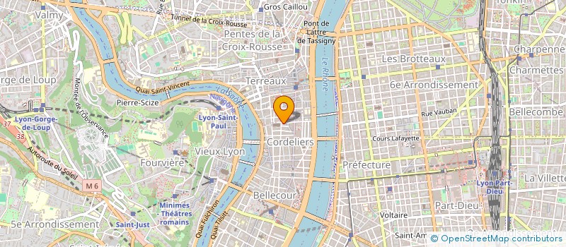 localisation de l'entreprise CRYPTALIS  LYON