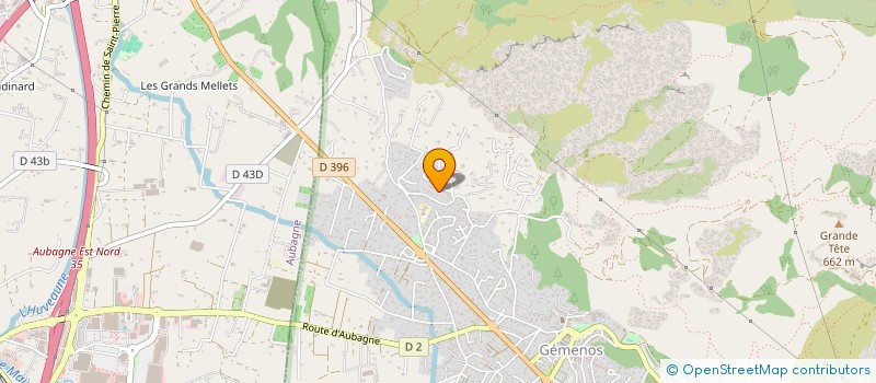 localisation de l'entreprise CRYPTAMA  GEMENOS