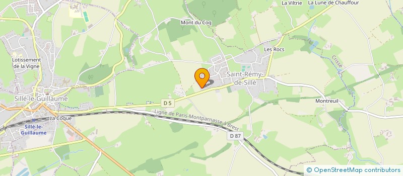 localisation de l'entreprise CRYPTEC  SAINT-REMY-DE-SILLE