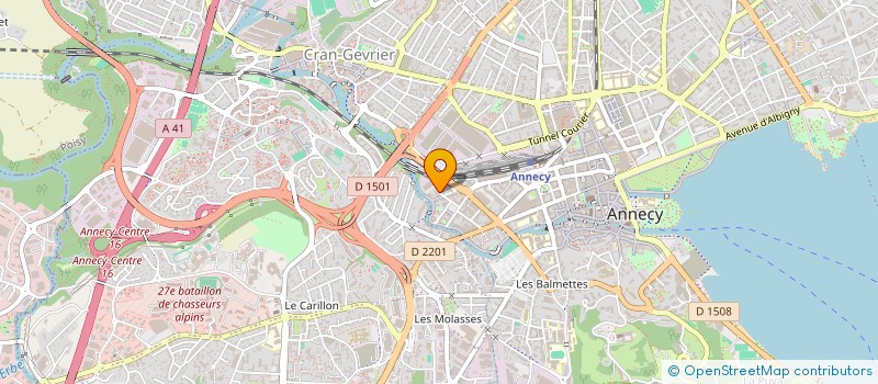 localisation de l'entreprise CRYPTEXE FRANCE SAS à ANNECY