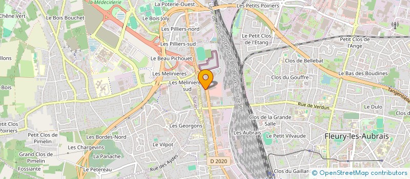 localisation de l'entreprise CRYPTO CONSEILS - FINANCE ALTERNATIVE à FLEURY-LES-AUBRAIS