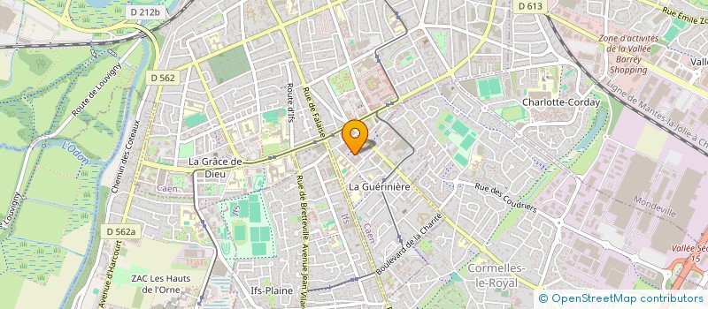 localisation de l'entreprise CRYPTO LABO à CAEN