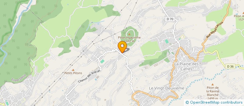localisation de l'entreprise CRYPTOMERIA à LE TAMPON