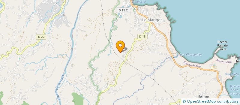 localisation de l'entreprise CRYSALIDE  LE MARIGOT