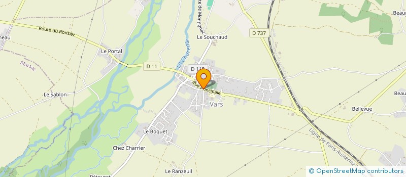 localisation de l'entreprise CRYSALINE à VARS
