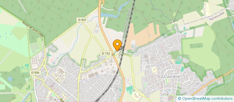 localisation de l'entreprise CRYSTAL  RAMBOUILLET