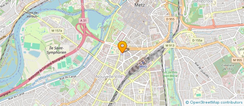 localisation de l'entreprise CRYSTAL CLEAR à METZ