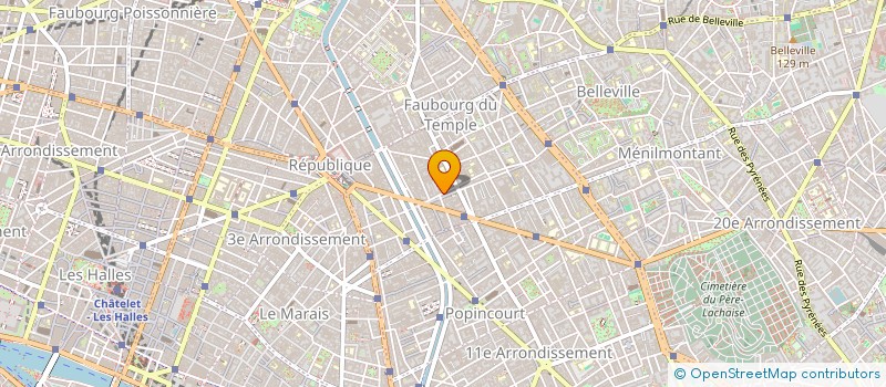 localisation de l'entreprise CRYSTAL DECO  PARIS