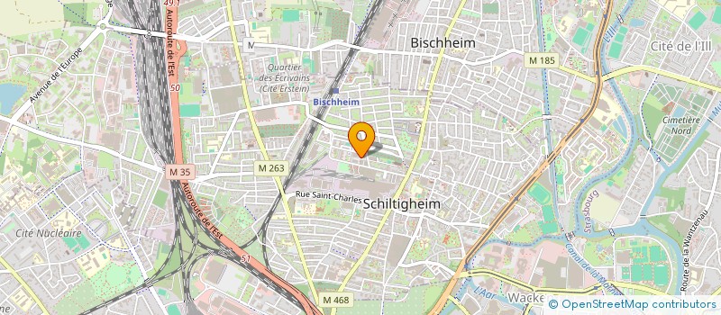 localisation de l'entreprise CRYSTAL DEER  SCHILTIGHEIM