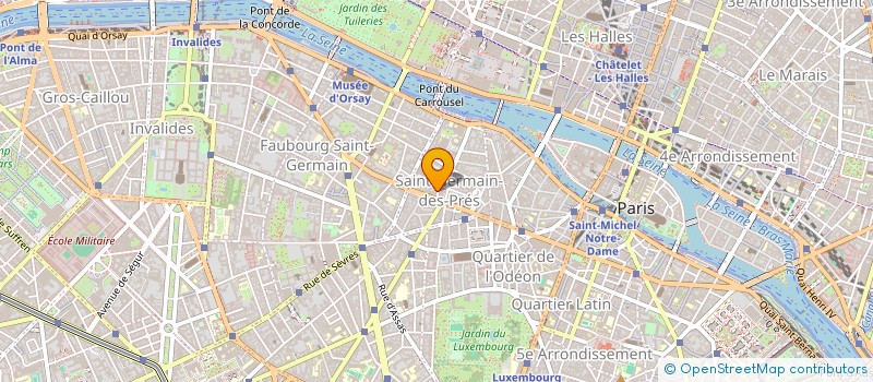 localisation de l'entreprise CRYSTAL HOTEL  PARIS