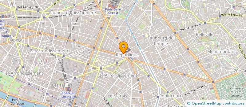 localisation de l'entreprise CRYSTAL MODEL AGENCY'S à PARIS