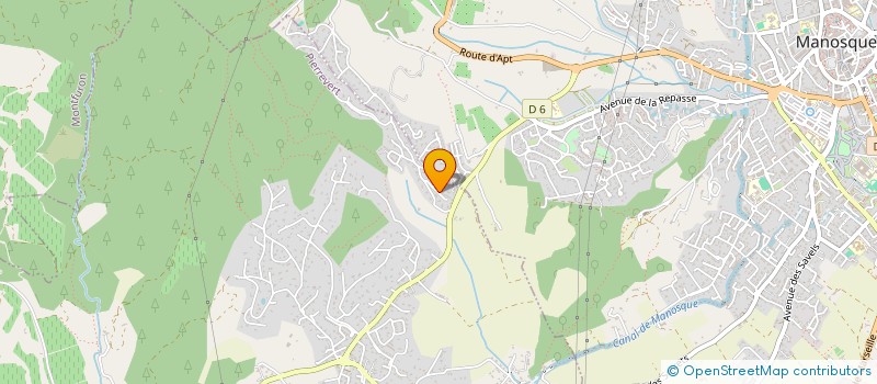 localisation de l'entreprise CRYSTAL'MUSETTE  PIERREVERT