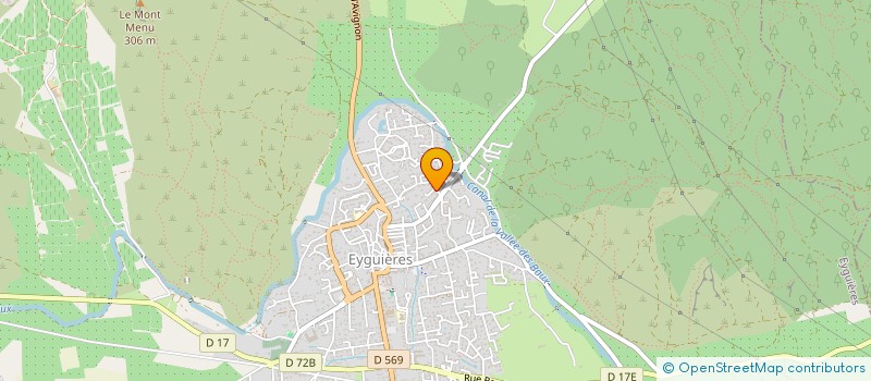 localisation de l'entreprise CRYSTAL NEGOCE  EYGUIERES