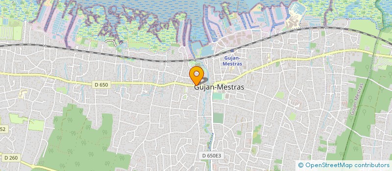 localisation de l'entreprise CRYSTAL ONGLE  GUJAN-MESTRAS