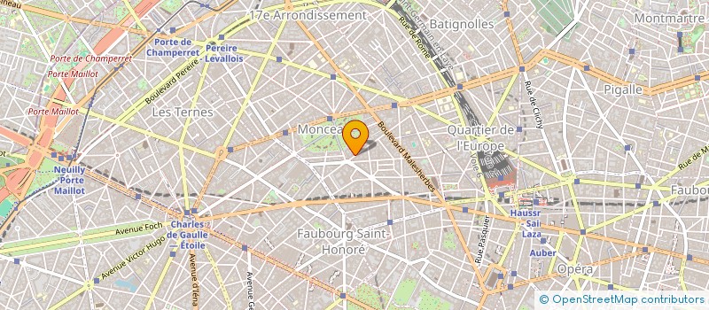 localisation de l'entreprise CRYSTAL PROMOTION à PARIS