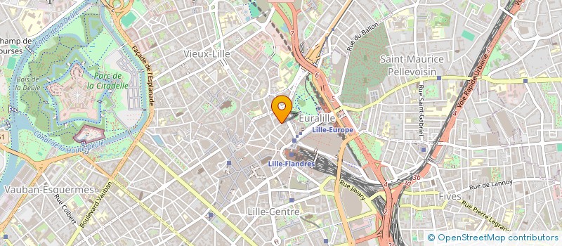 localisation de l'entreprise CRYSTAL UNION SARL à LILLE