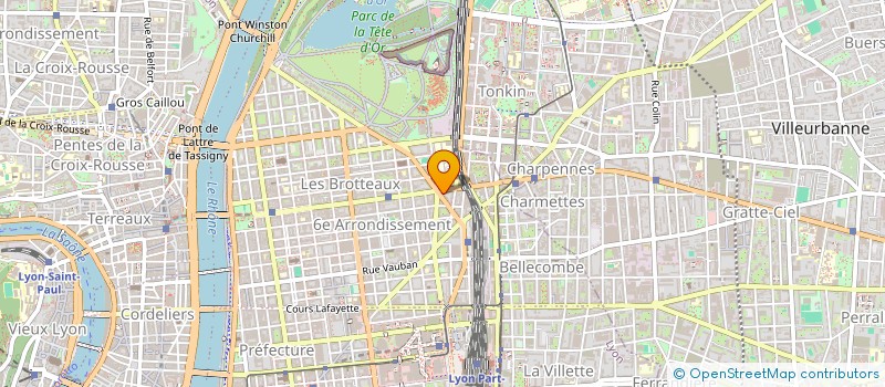 localisation de l'entreprise CRYSTALINAS DECO  LYON