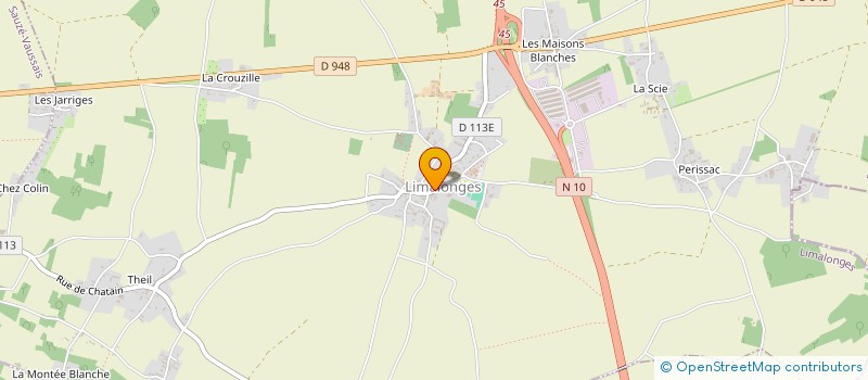 localisation de l'entreprise CRYSTALJC à LIMALONGES