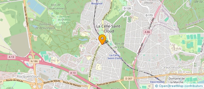 localisation de l'entreprise CRYSTALLE PUBLIC  LA CELLE-SAINT-CLOUD